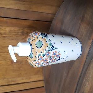 Polish Pottery Avery Soap Pump